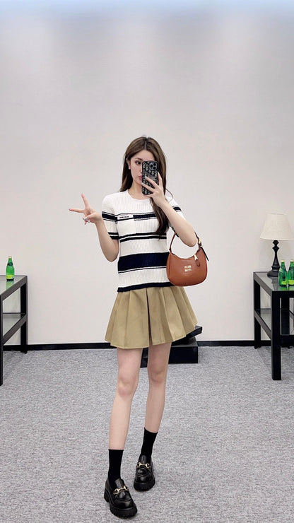 M 2025 new products Knitted short sleeves