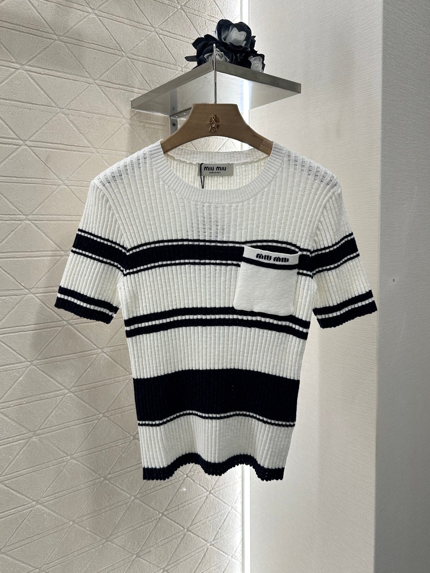 M 2025 new products Knitted short sleeves
