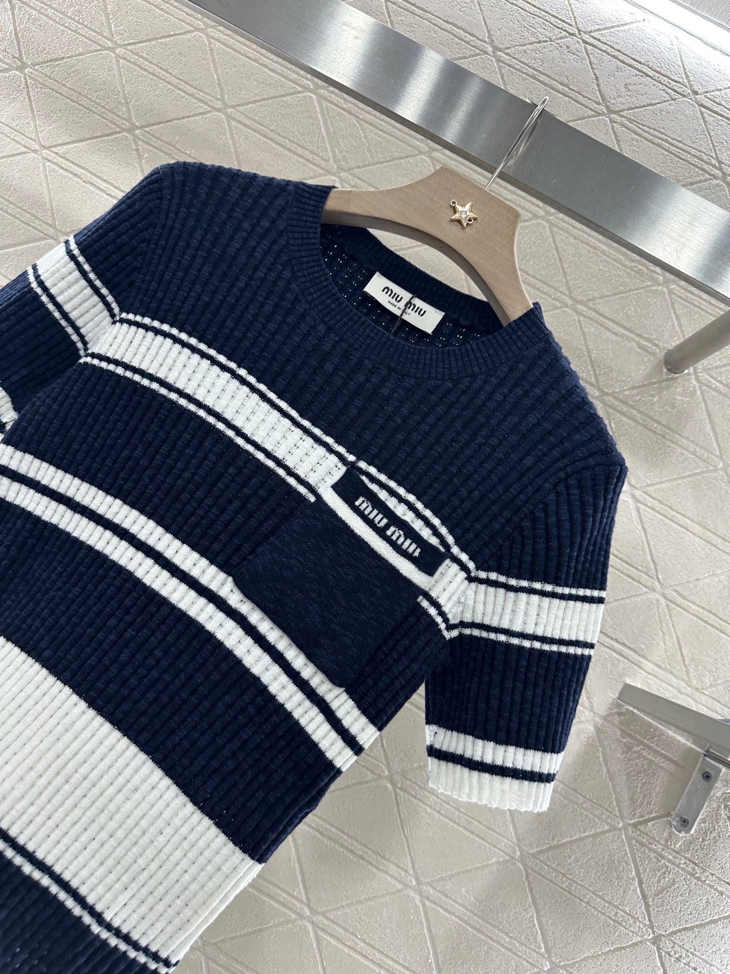 M 2025 new products Knitted short sleeves