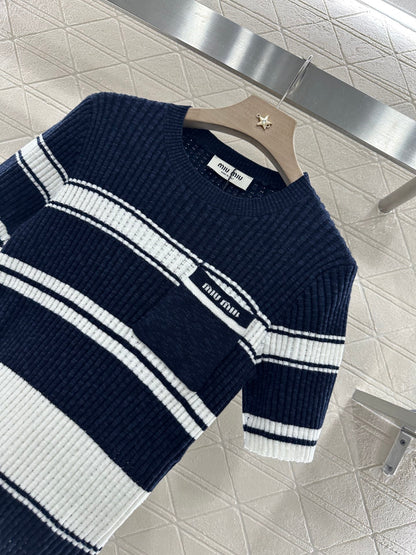 M 2025 new products Knitted short sleeves