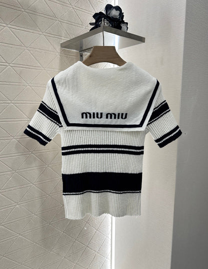 M 2025 new products Knitted T-shirt