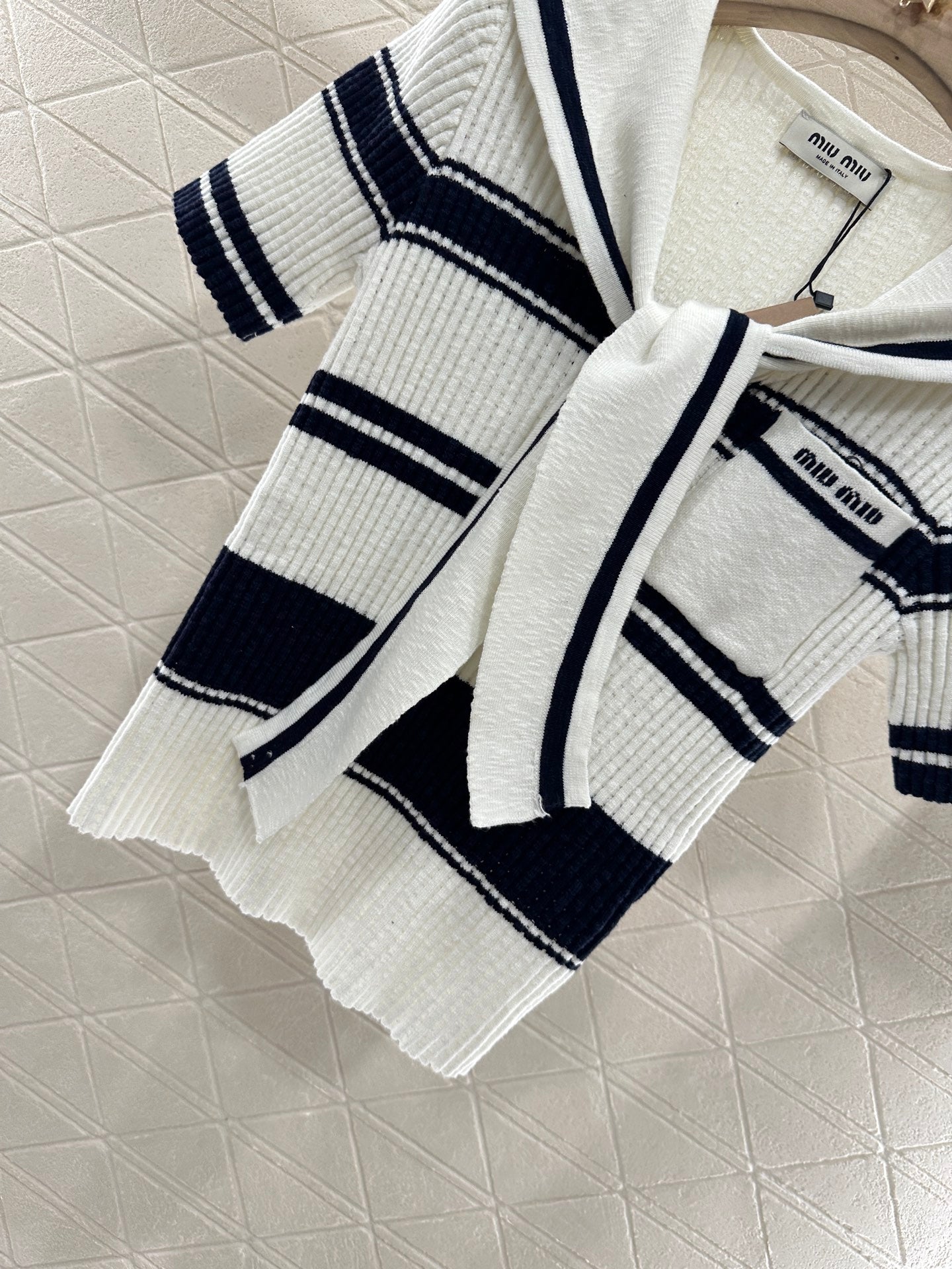M 2025 new products Knitted T-shirt