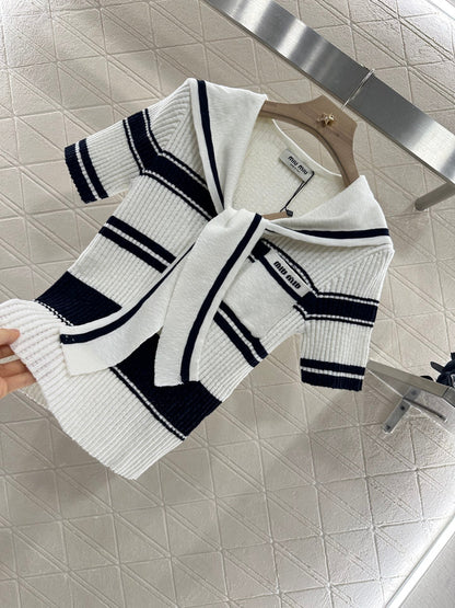 M 2025 new products Knitted T-shirt