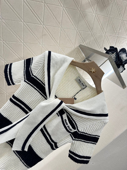 M 2025 new products Knitted T-shirt