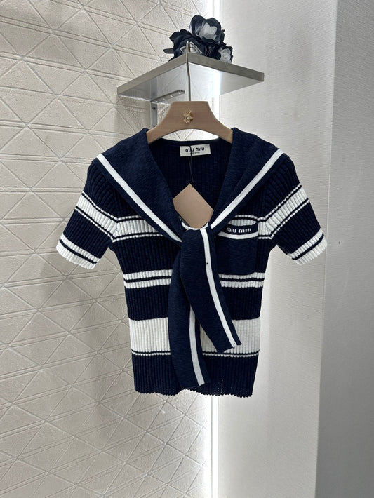 M 2025 new products Knitted T-shirt