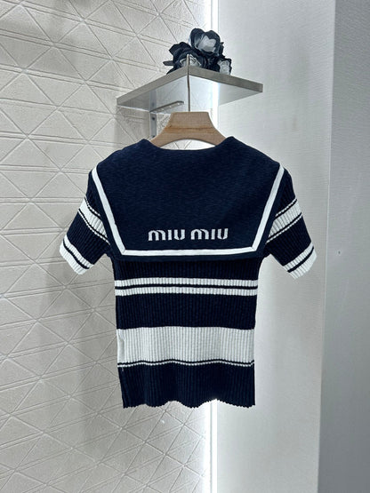 M 2025 new products Knitted T-shirt