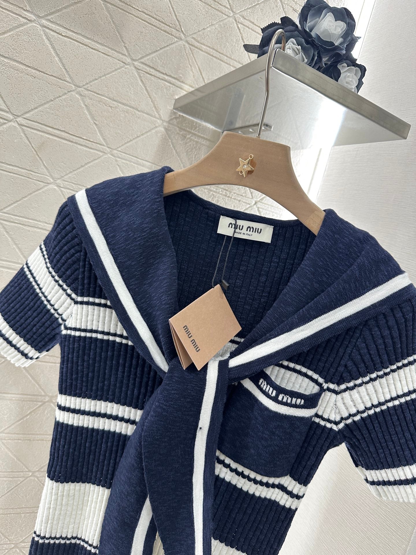 M 2025 new products Knitted T-shirt
