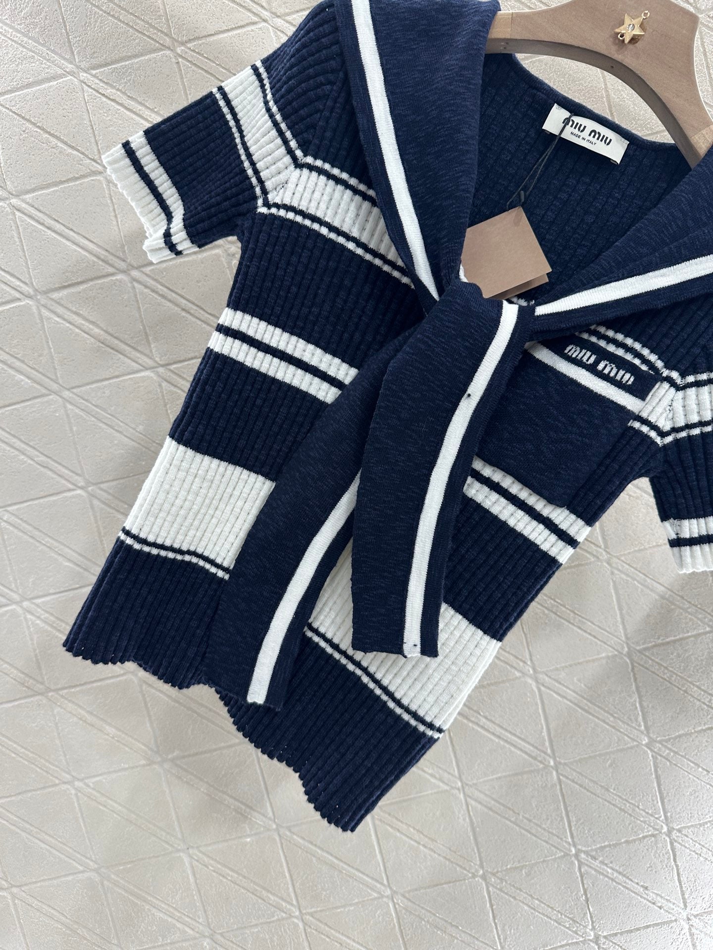 M 2025 new products Knitted T-shirt