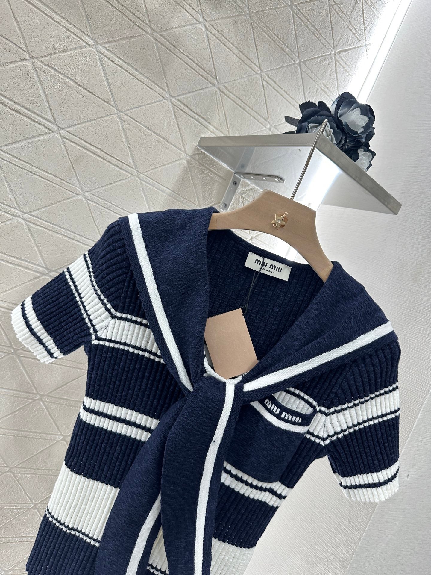 M 2025 new products Knitted T-shirt