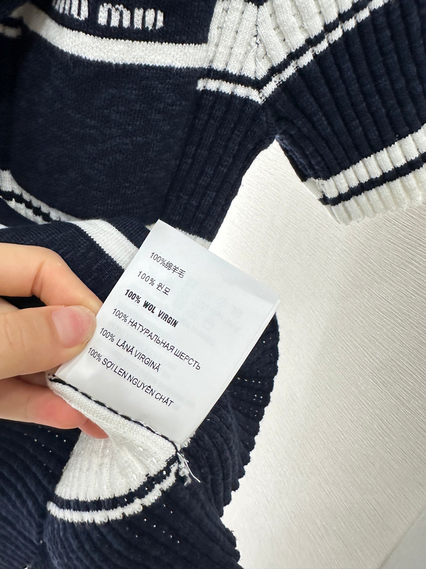M 2025 new products Knitted T-shirt
