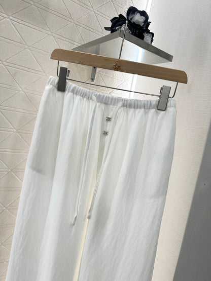 Ce 2025 new products Drawstring trousers