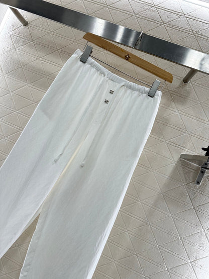 Ce 2025 new products Drawstring trousers