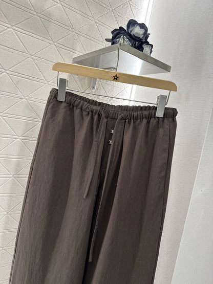 Ce 2025 new products Drawstring trousers