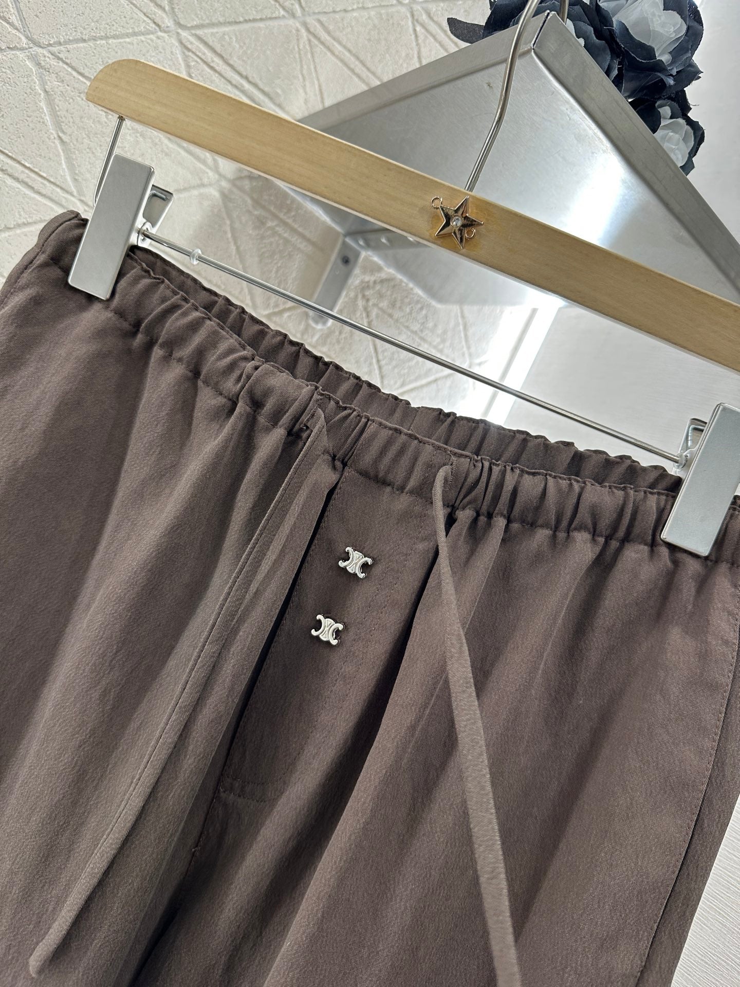 Ce 2025 new products Drawstring trousers