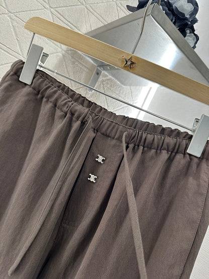 Ce 2025 new products Drawstring trousers