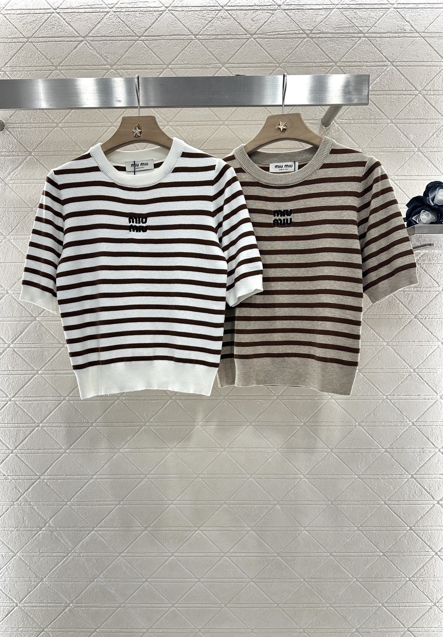 M 2025 new products Knitted short sleeves