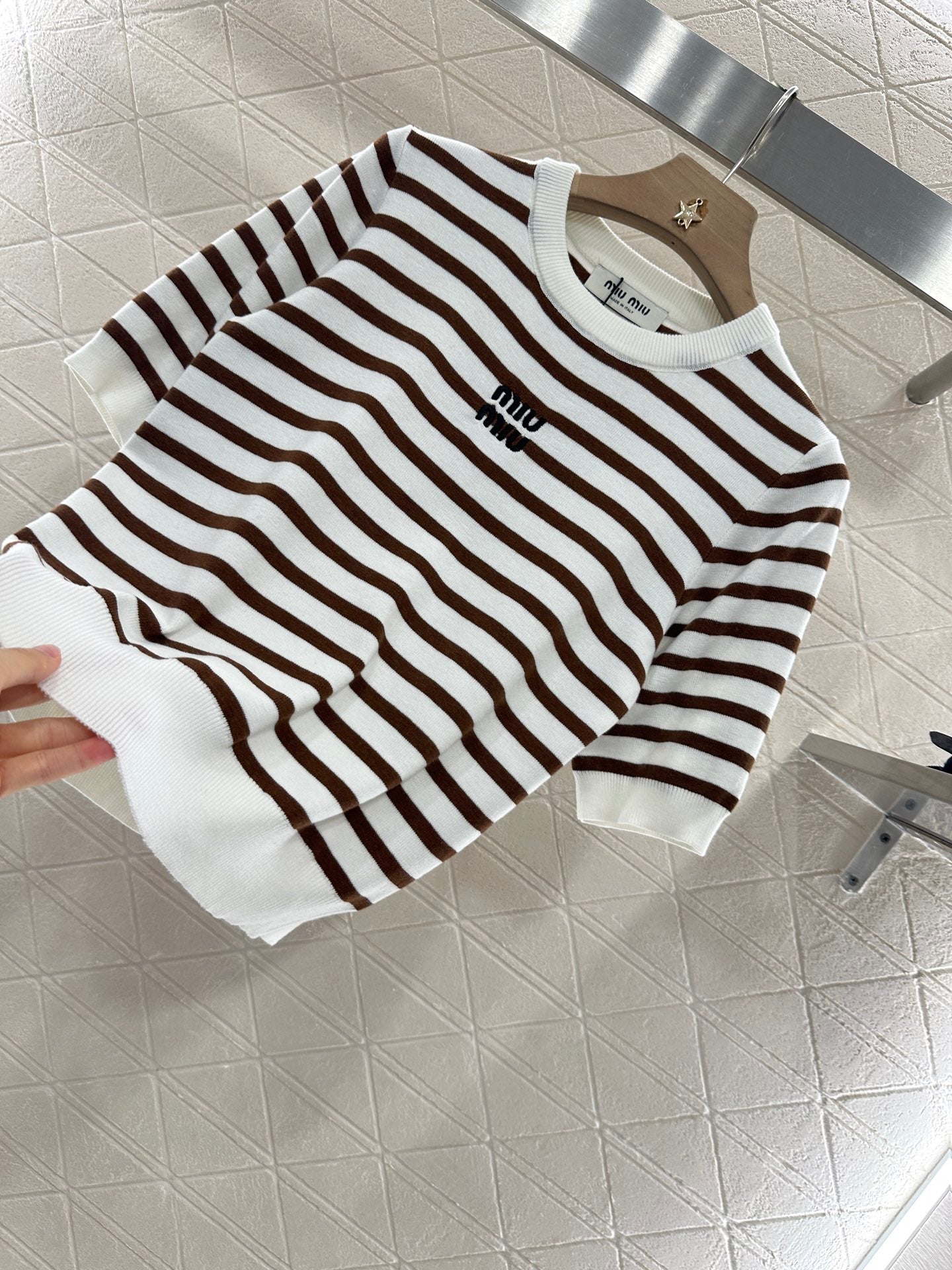 M 2025 new products Knitted short sleeves