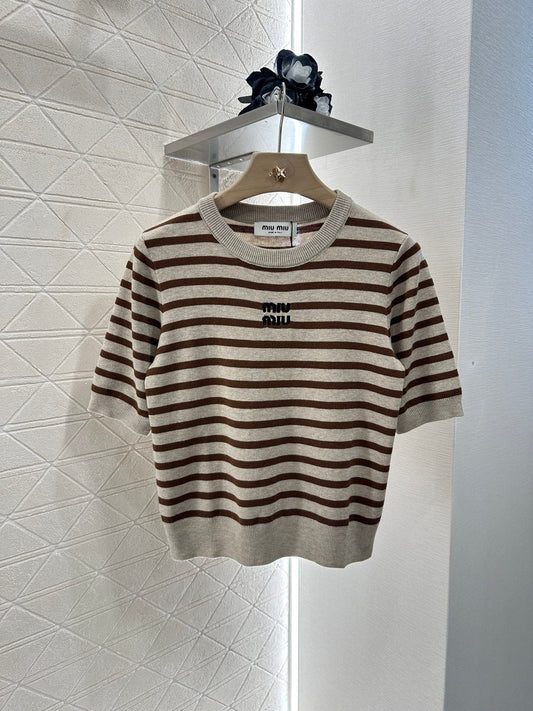 M 2025 new products Knitted short sleeves