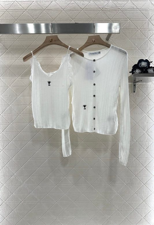 D 2025 new product Two suspender cardigans