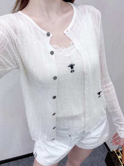 D 2025 new product Two suspender cardigans