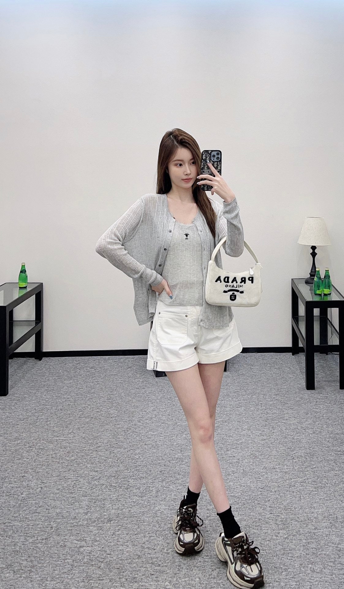 D 2025 new product Two suspender cardigans