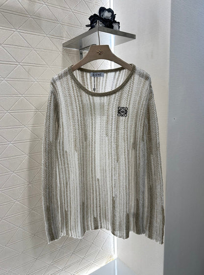 Lo 2025 new product Belt knitted top