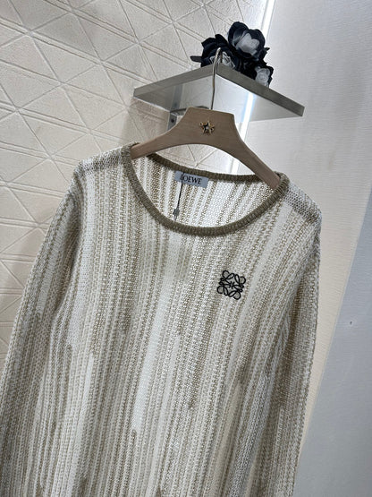 Lo 2025 new product Belt knitted top