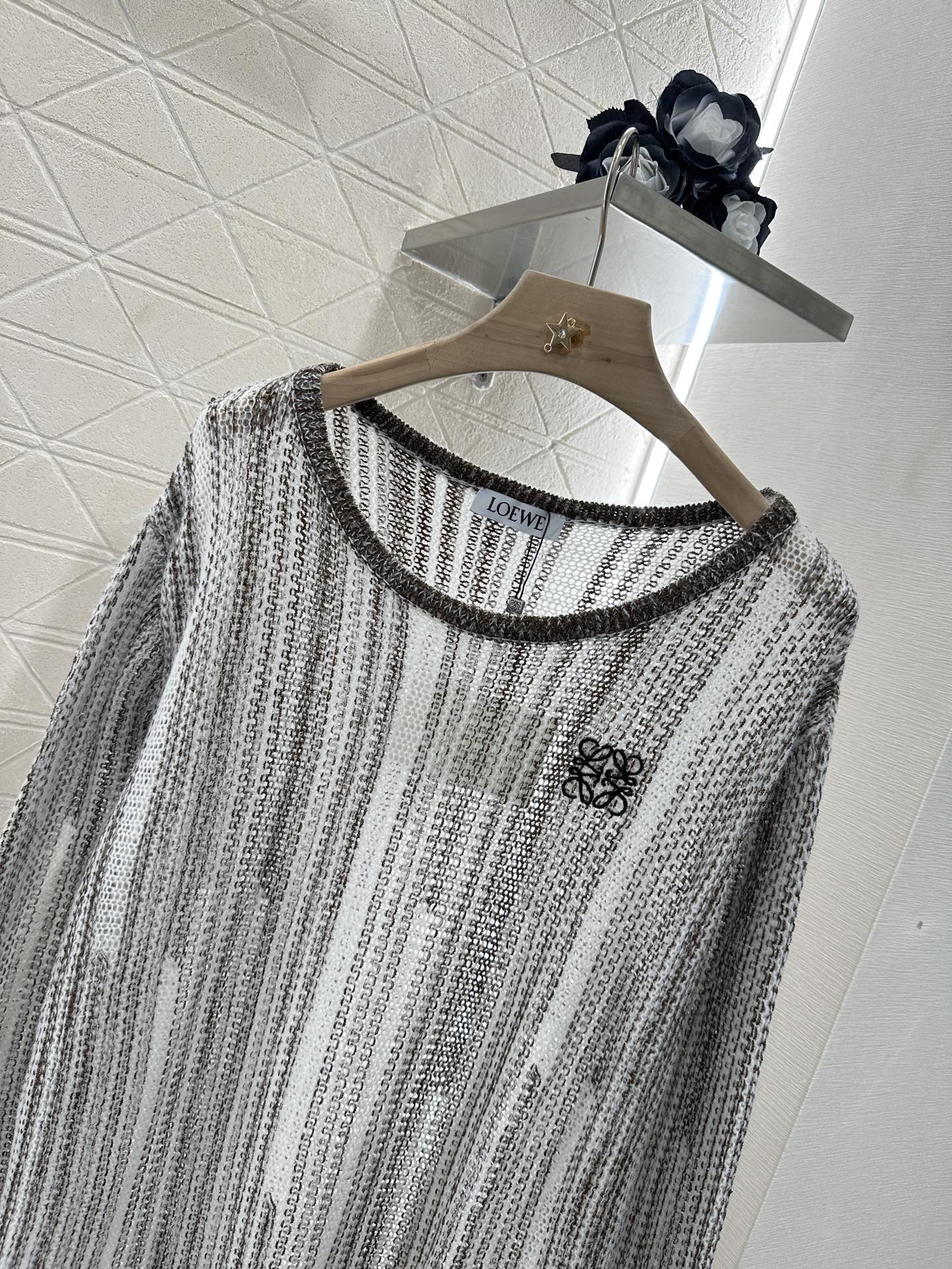 Lo 2025 new product Belt knitted top