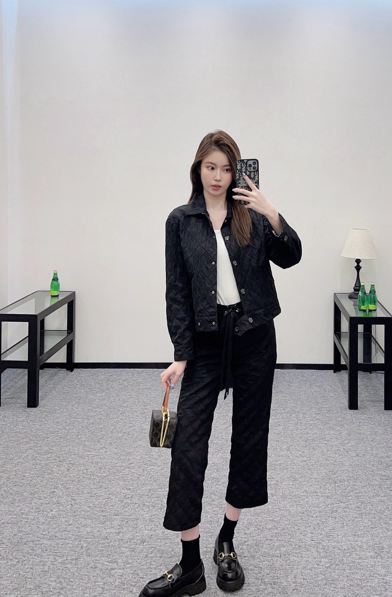 C 2025 new product Jacket and cropped pants set