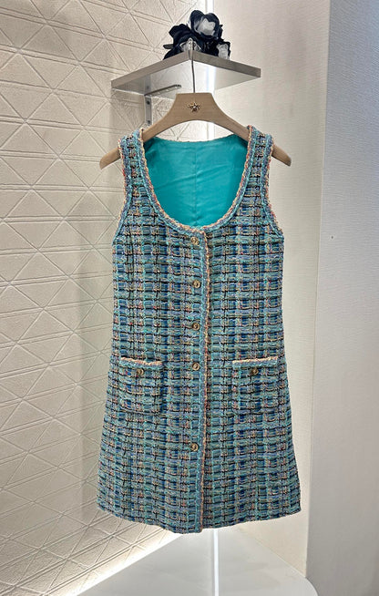 C 2025 neue Produkte Geflochtenes Kleid 