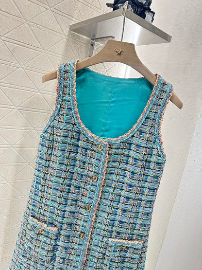 C 2025 neue Produkte Geflochtenes Kleid 