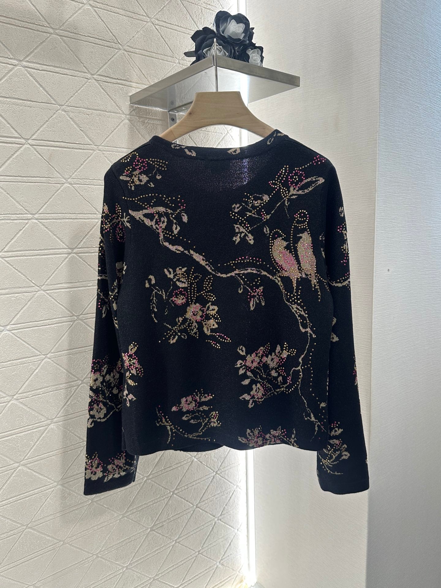 C 2025 new product Hot diamond knitted cardigan