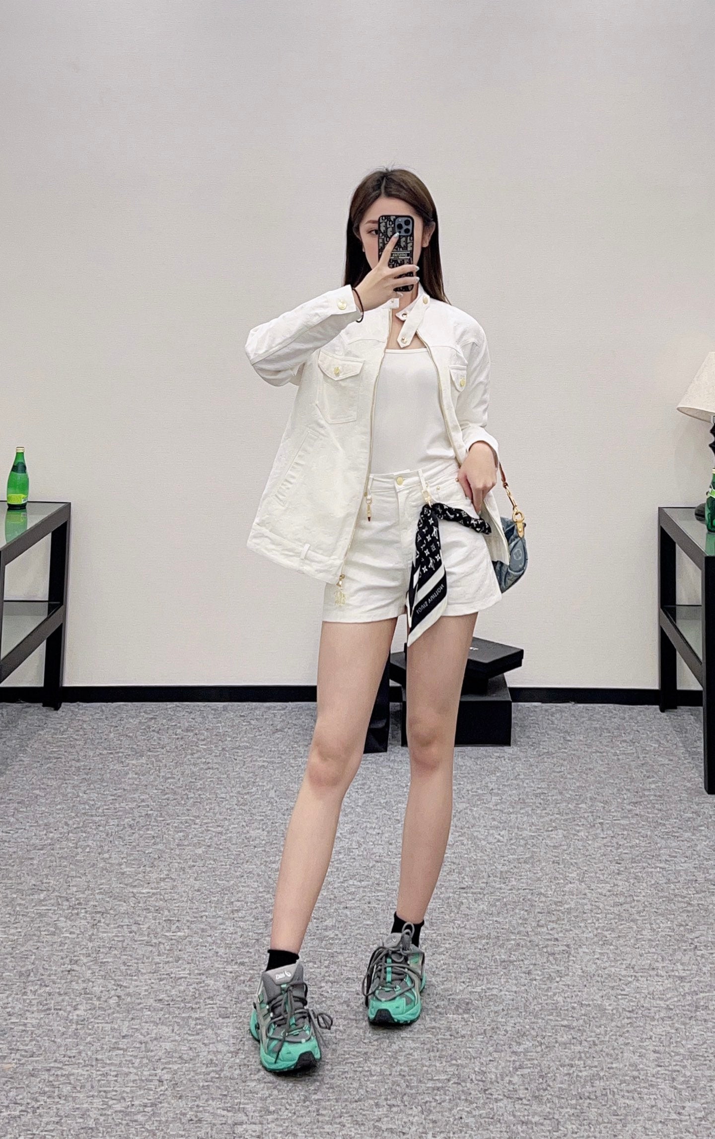 L 2025 new products Shorts and jacket set