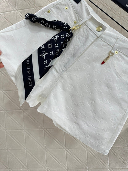 L 2025 new products Shorts and jacket set