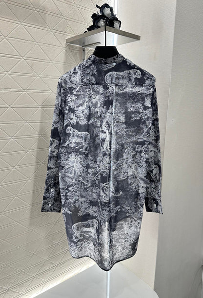 D 2025 new product Long shirt and skirt suit