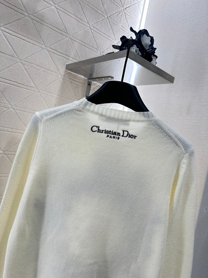 D 2025 new products Embroidered sweater