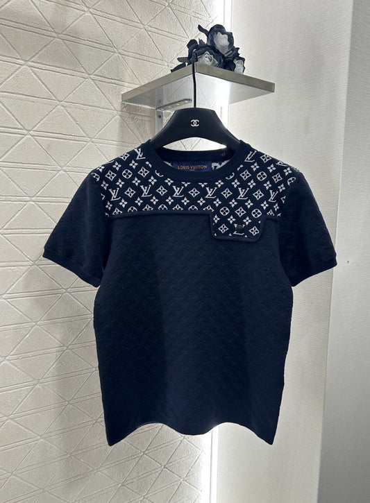 L 2025 new products Knitted short sleeves