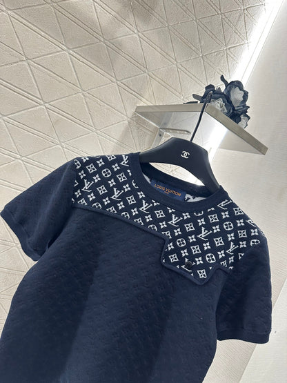 L 2025 new products Knitted short sleeves