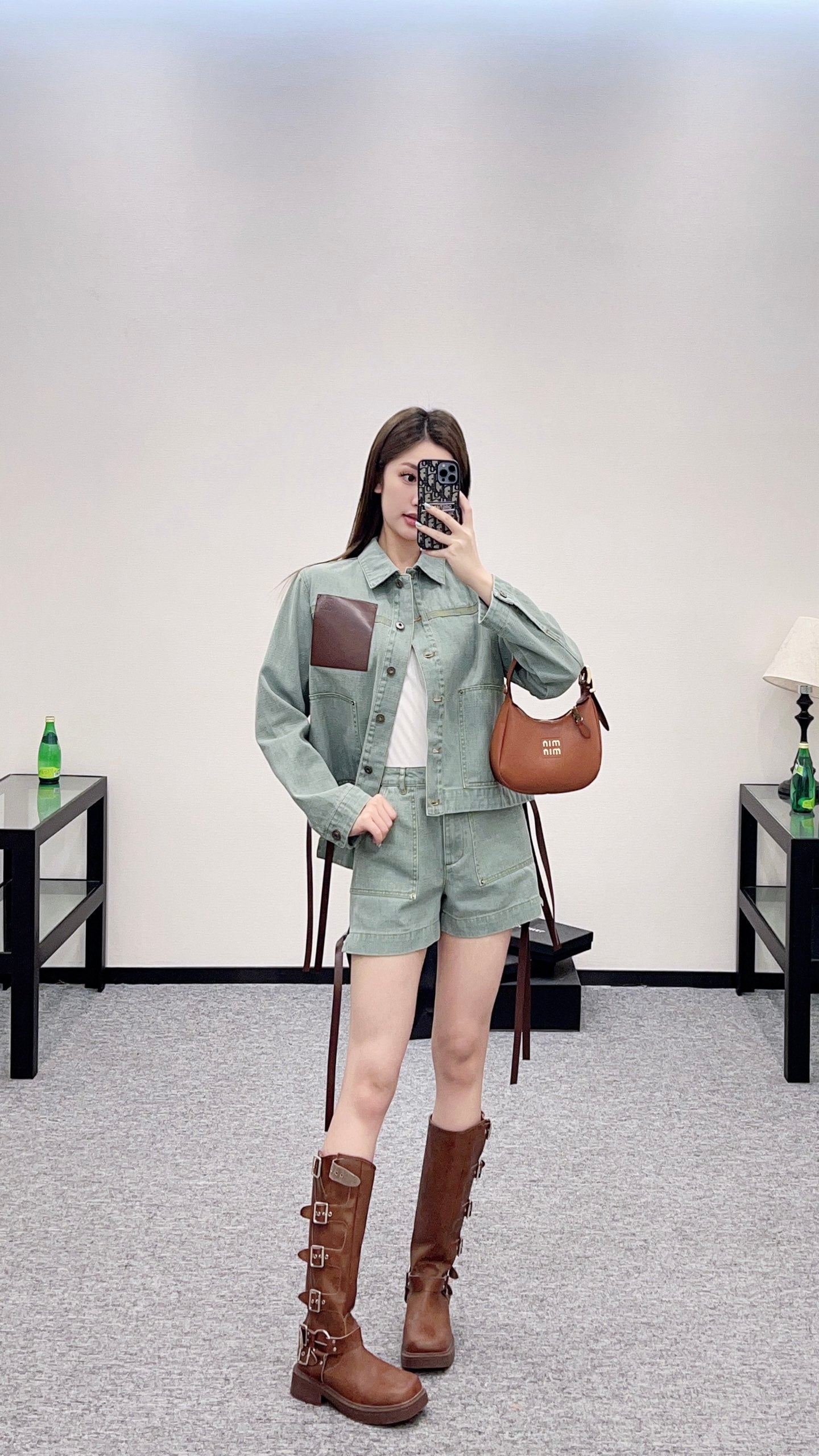 LO 2025 new products Jacket and shorts set