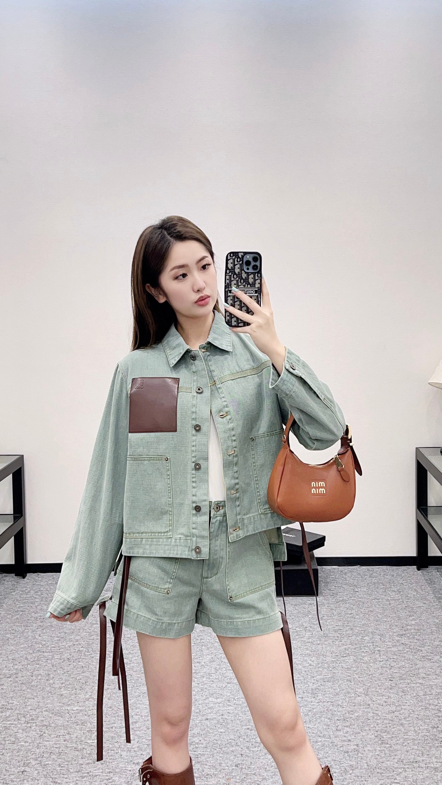 LO 2025 new products Jacket and shorts set