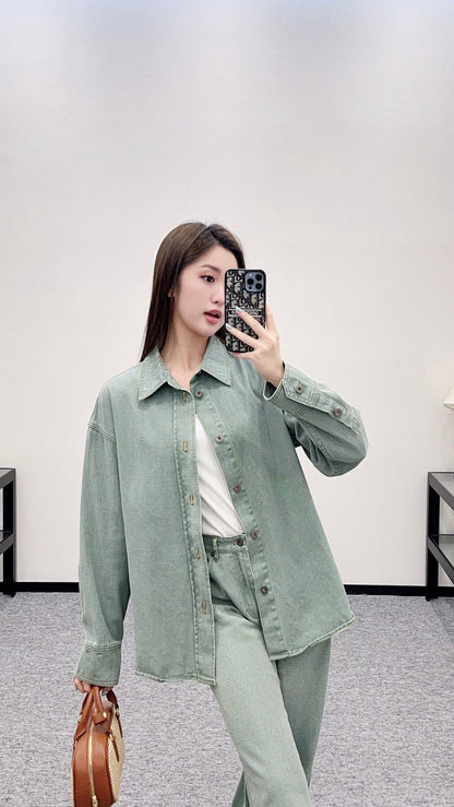 LO 2025 new products Shirt and trousers set