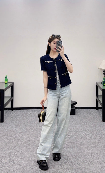 C 2025 new product Short-sleeved jacket