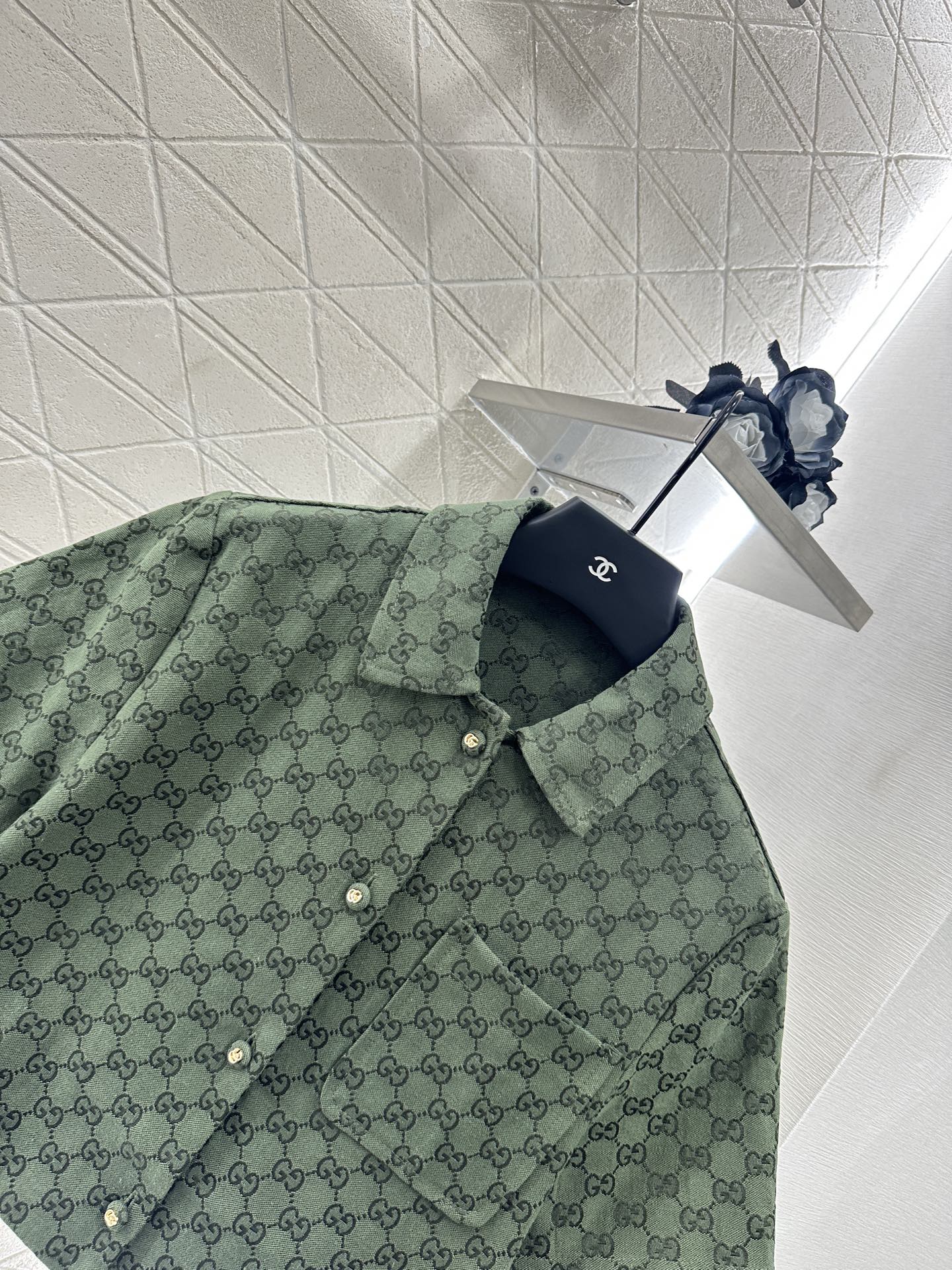 G 2025 new product Short shirt and trousers set