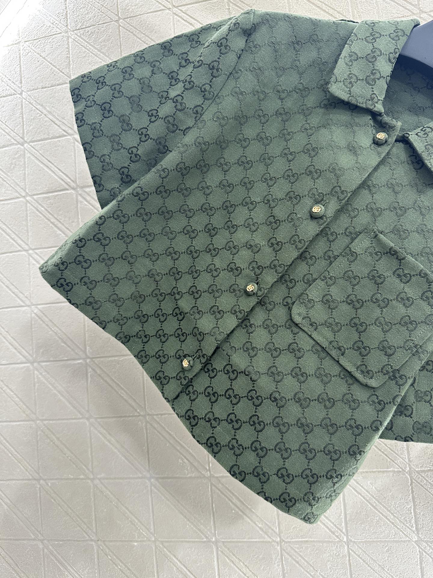 G 2025 new product Short shirt and trousers set