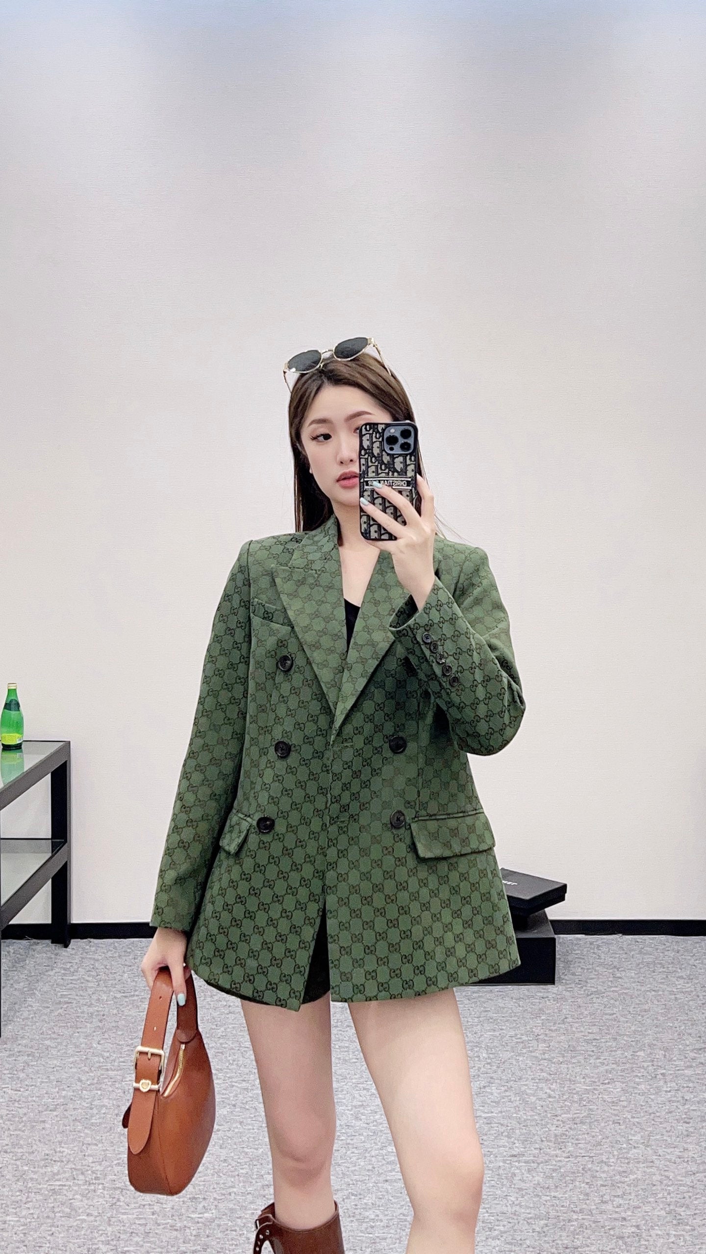 G 2025 new products Suit jacket and shorts set