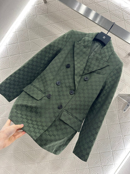 G 2025 new products Suit jacket and shorts set