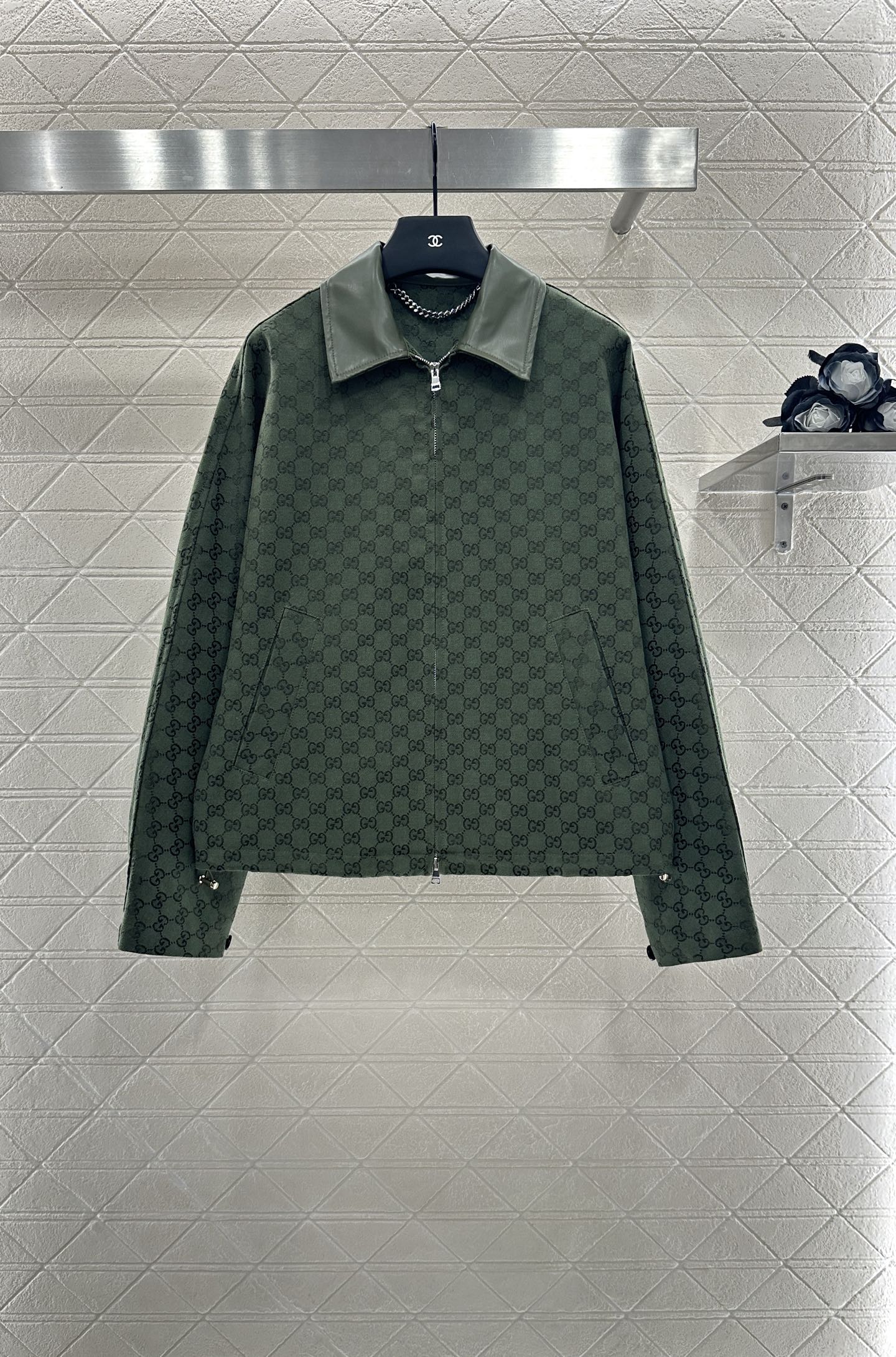 G 2025 new products Zipper jacket, coat and shorts set