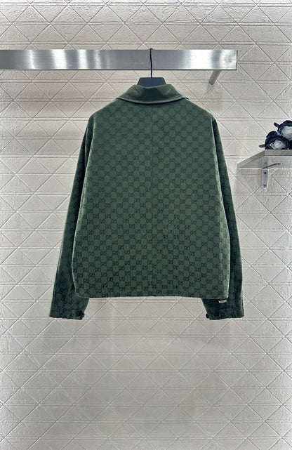 G 2025 new products Zipper jacket, coat and shorts set