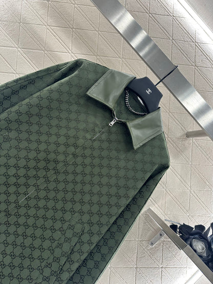 G 2025 new products Zipper jacket, coat and shorts set