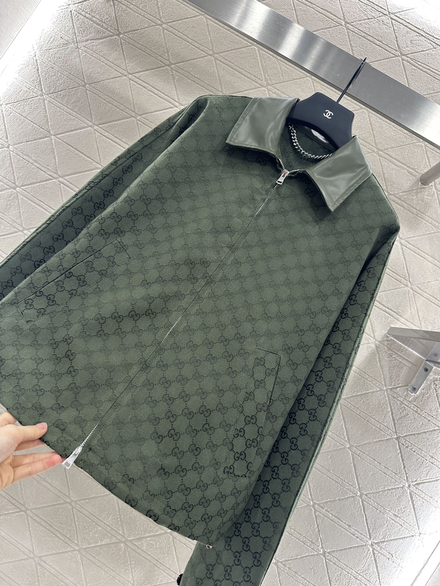 G 2025 new products Zipper jacket, coat and shorts set